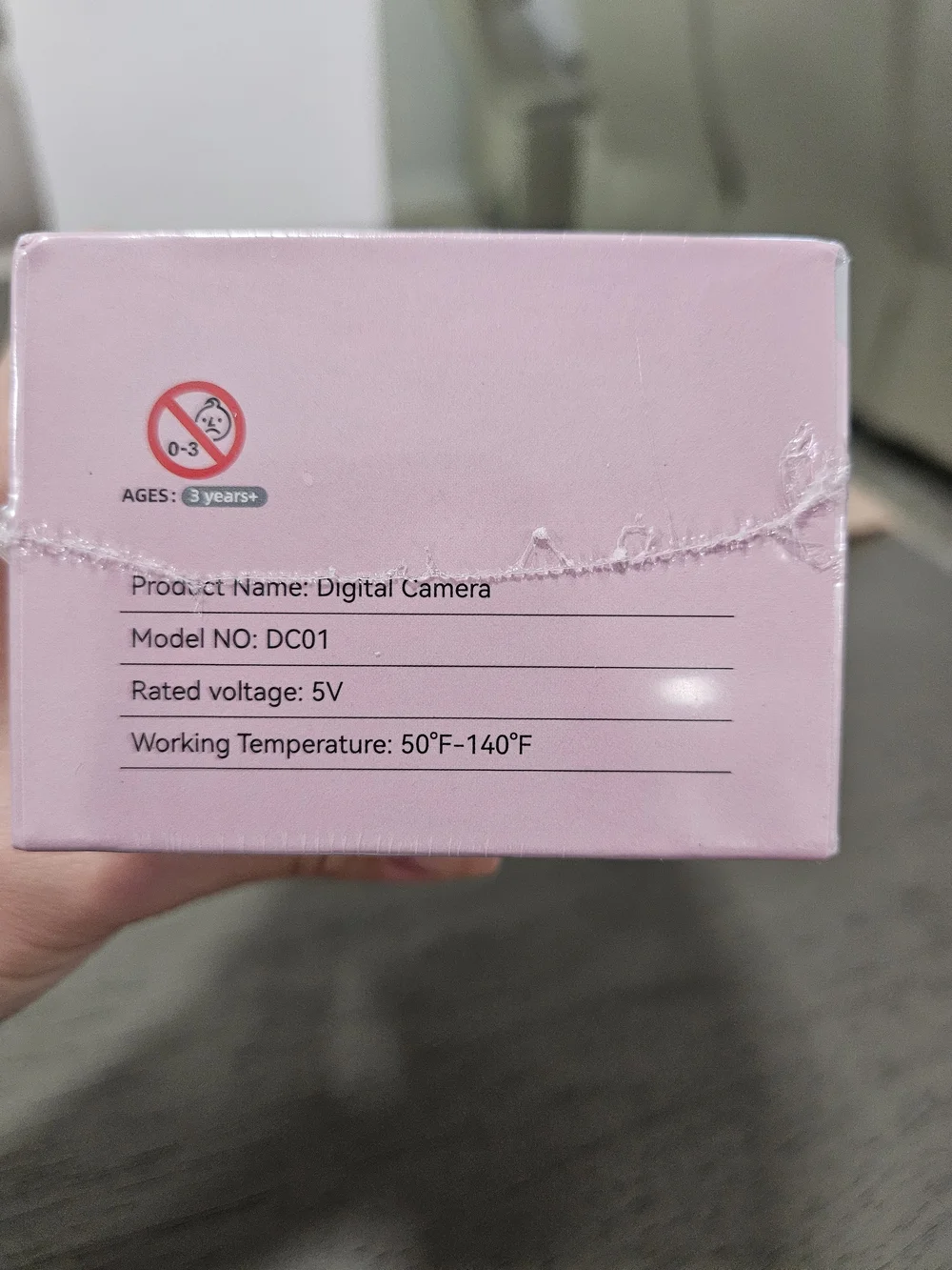 Pink Digital Camera - Compact Point & Shoot